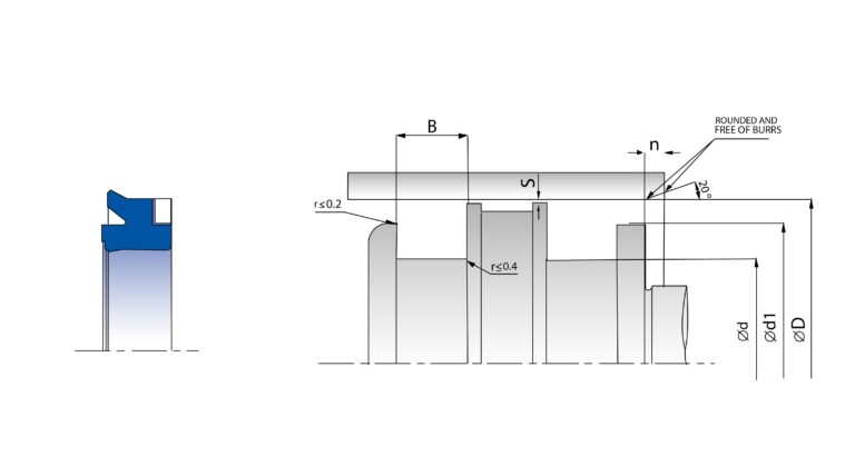 سیل پیستون K40