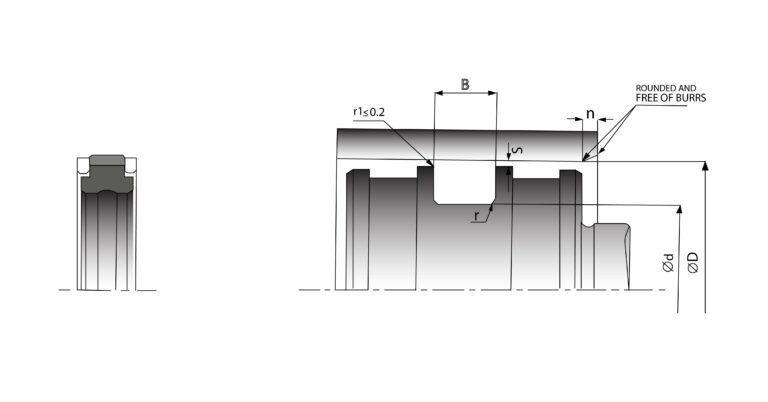 پکینگ پیستون (PISTON SEAL) K48