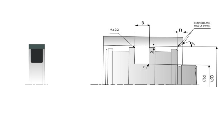 پکینگ پیستون (PISTON SEAL) K762