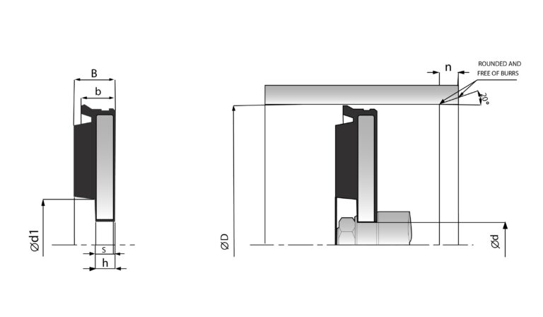 پکینگ پنوماتیک پیستون K55